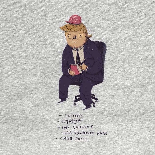 trump to-do list by Louisros